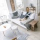 Wit Scandinavisch interieur